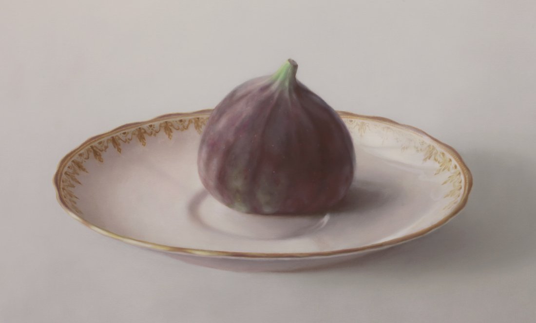 Fig, oil on canvas, 100 x 65 cm (sold)