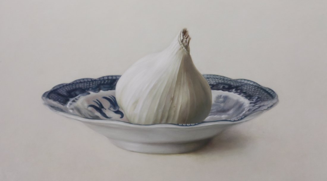 Garlic, oil on canvas, 140 x 85 cm (sold)