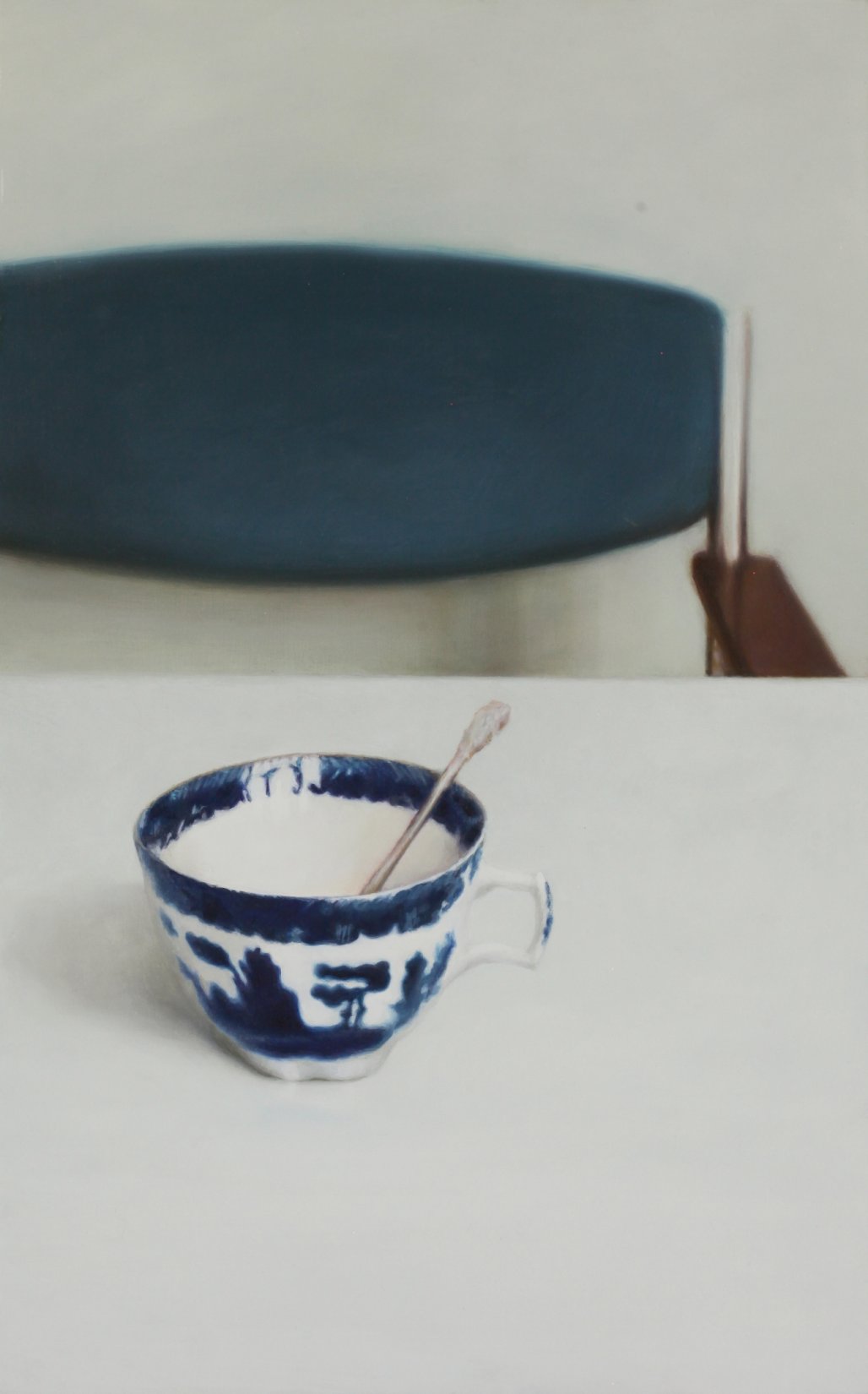 Stay with me, oil on panel, 37 x 60 cm (sold)